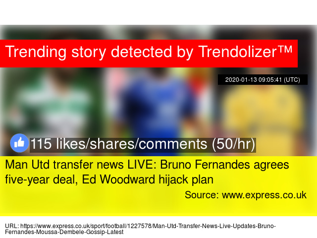 Man Utd Transfer News Live Bruno Fernandes Agrees Five Year Deal Ed Woodward Hijack Plan