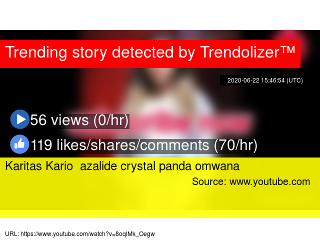 Karitas Kario Azalide Crystal Panda Omwana